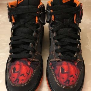 Rare Nike Dunk High Premium Halloween